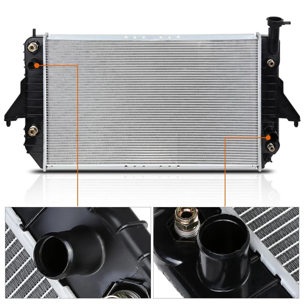 Aluminum Core Radiator for Chevy Astro/GMC Safari (1996–2005) DPI-2003