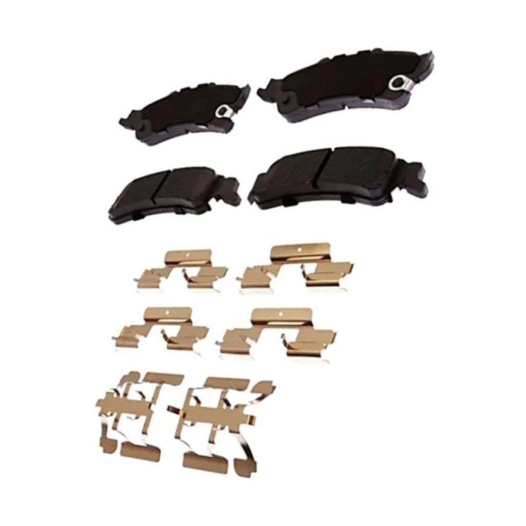 Set of 4 Rear Ceramic Disc Brake Pads for GMC Sierra 1500 (1999–2007) OLX-ACD14D792CHF1-CL360A56