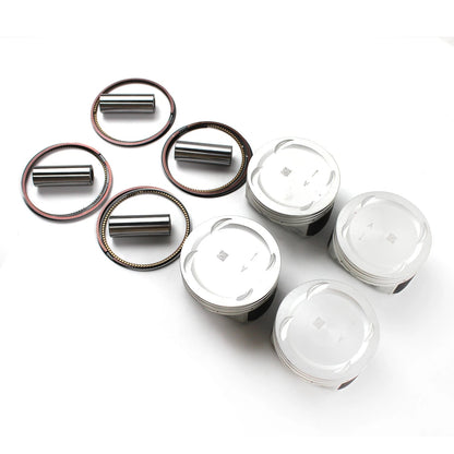 4X Engine Piston Rings Set for Hyundai Kia Sonata Sorento (2007–2019) - 23410-25201, 23040-2G200