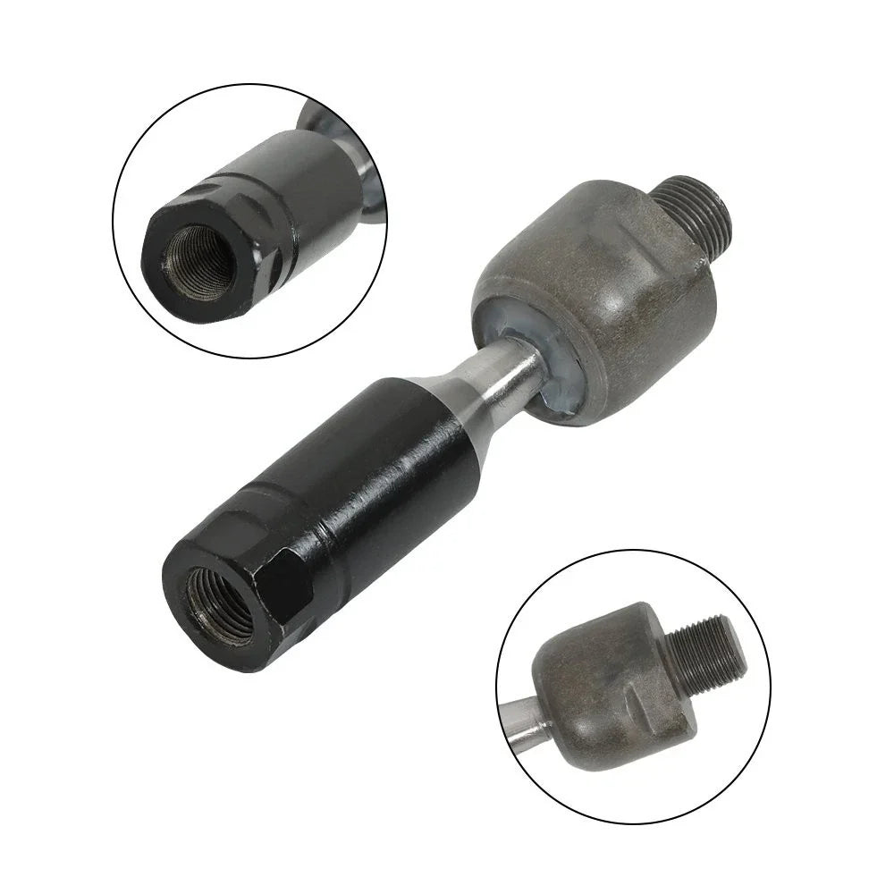 Set of 4 Inner Outer Tie Rods & Ball Joints for Chevrolet GMC Isuzu (2002–2008)