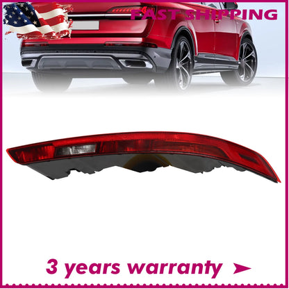 Right Passenger Rear Bumper Stop Lamp Reflector for Audi Q7 (2016–2020) 4M0945096A