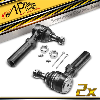 2X Front Outer Side Tie Rod for Chrysler Dodge Plymouth Neon (1995–2001) ES3173RL