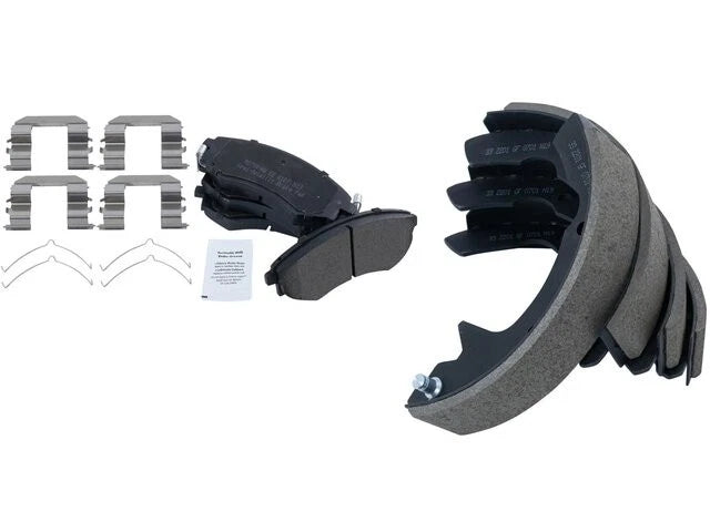 Brake Pad and Shoe Kit for Hyundai Sonata (1991–1993) 15836QYND