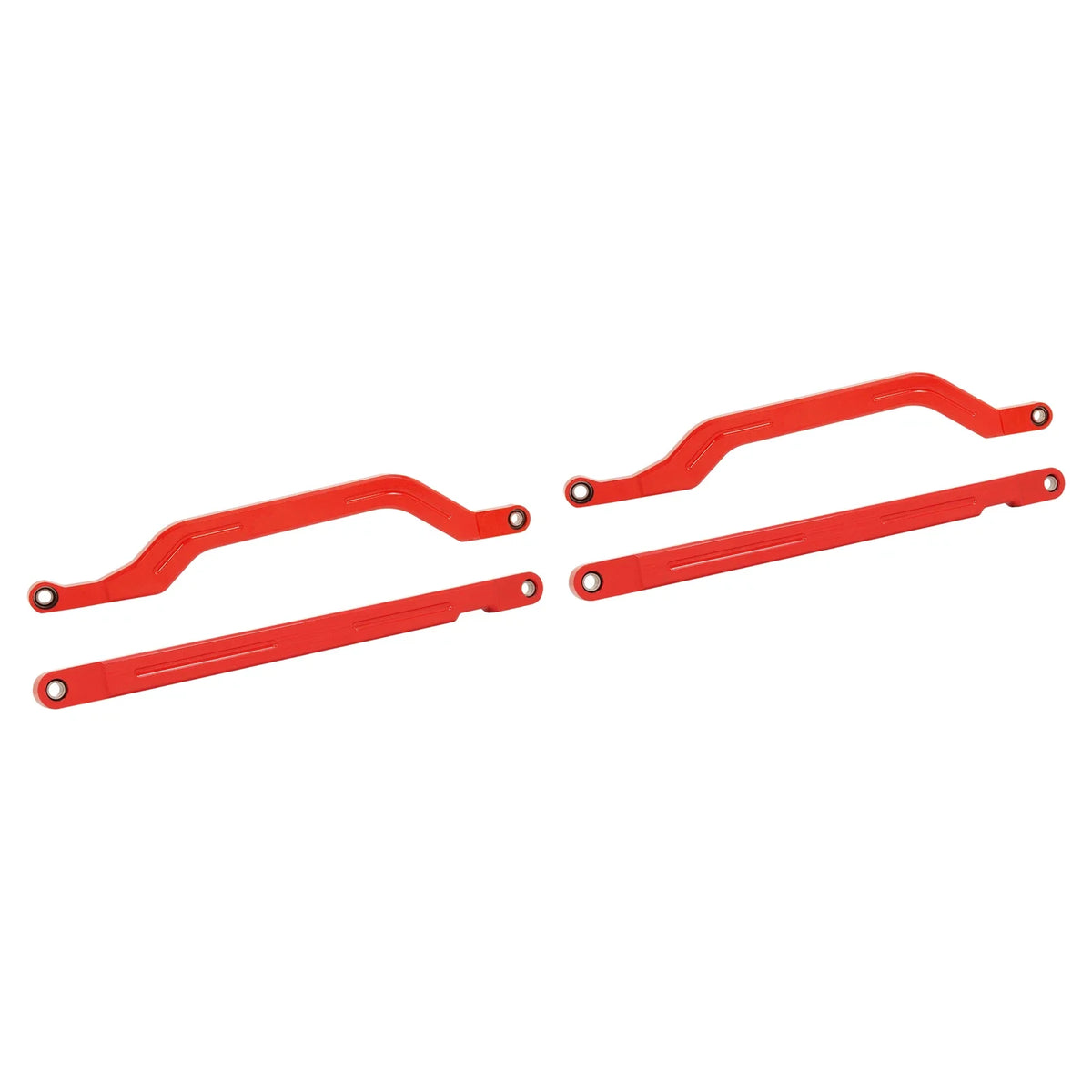 Red High Clearance Rear Radius Arms for Polaris RZR XP 1000 (2017–2023)