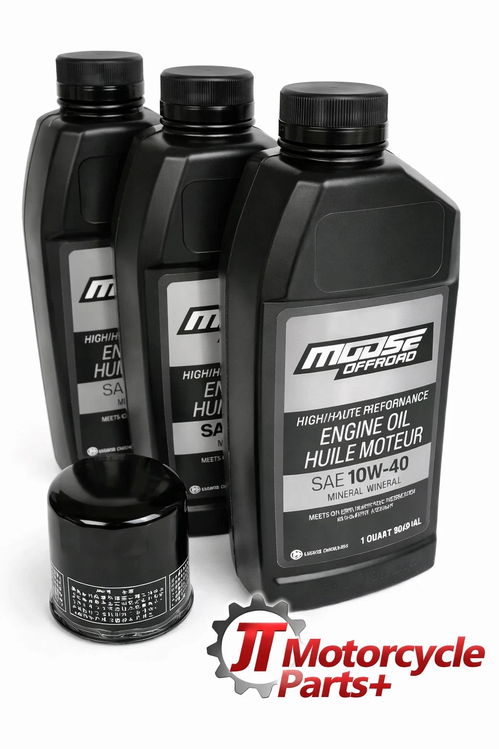 Oil Change Filter Kit for Arctic Cat 350 CR 366 SE 400 TRV 425 450 500 (2008–2012) MO10W40+621