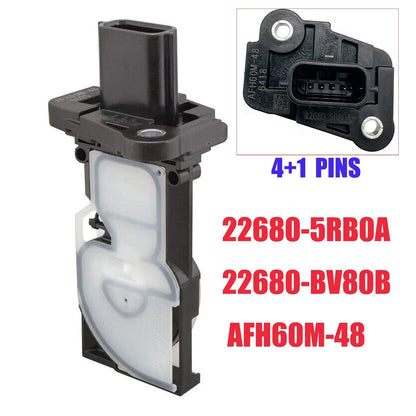 Mass Air Flow MAF Sensor for Nissan Pathfinder Rogue INFINITI QX60 (2013–2020) 22680-5RB0A