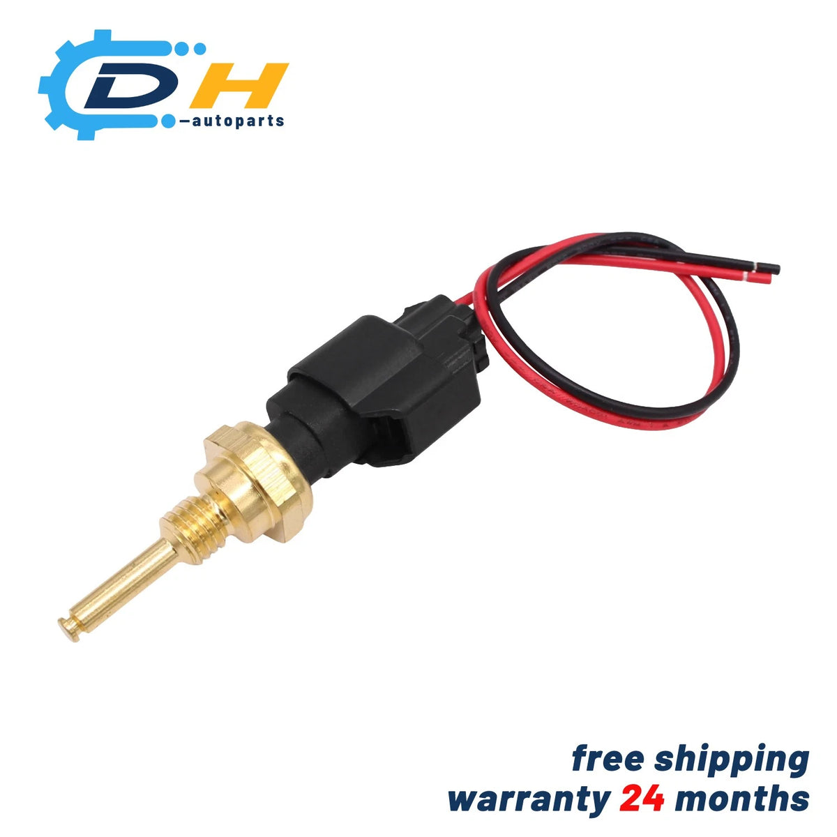 Engine Coolant Temperature Sensor + Harness Plug for Ford Edge Escape Explorer (2007–2019) 1712551