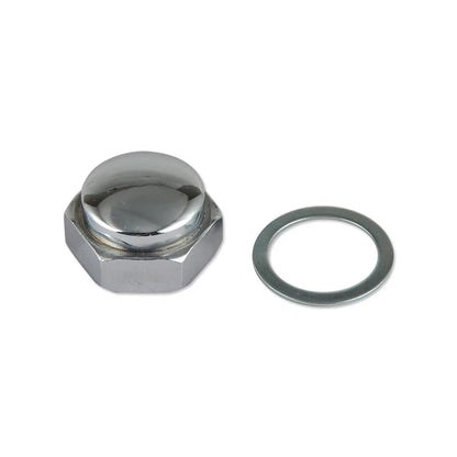Head Stem Nut w/ Washer for Honda Z50 ST70 CT70 SL70 XL70 ATC70 (1968–1999)