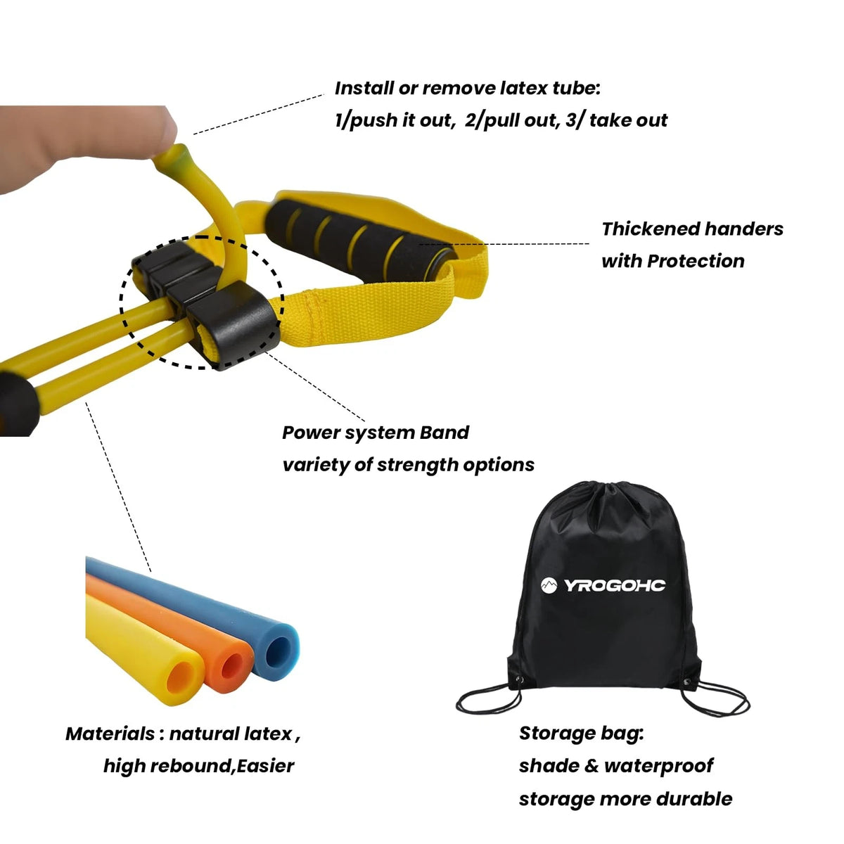 Water Balloon Launcher Slingshot for Adults (2026) - Yellow Upgrade