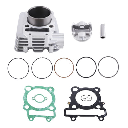 Stock Bore Cylinder Piston Top End Gasket Kit for Yamaha Raptor 250 (2008–2013) HL6KJB