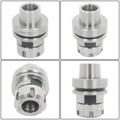 Tool Holder HSK 63F ER32 Short Style P/N H30-FS-S G2.5 24000RPM