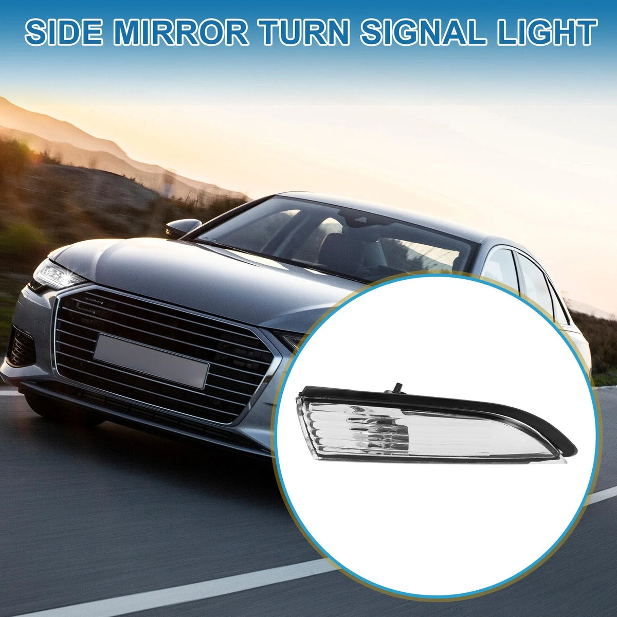 LED Turn Signal Light for Ford Fiesta (2011–2019) Right Side