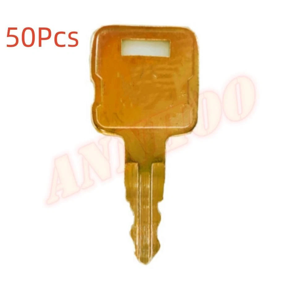50pc Ignition Key for Caterpillar Dozers Rollers 416E 416F 420D
