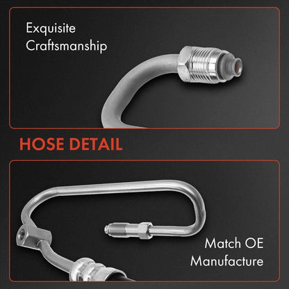 2X Power Steering Pressure & Return Line Hose for Dodge Durango Dakota (1998–2004)