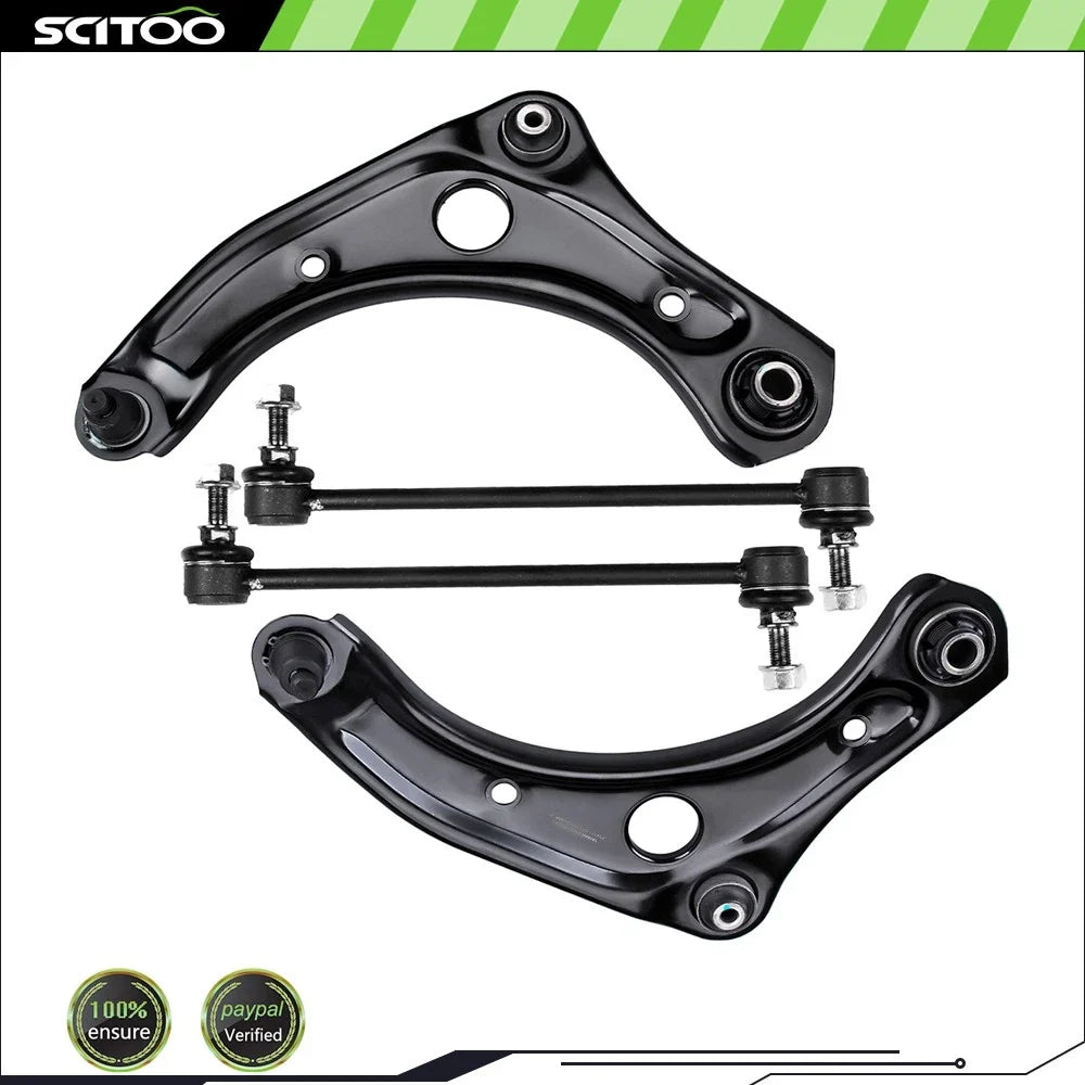 Set of 4 Front Lower Control Arm Ball Joint Kits for Nissan Micra (2015–2019)