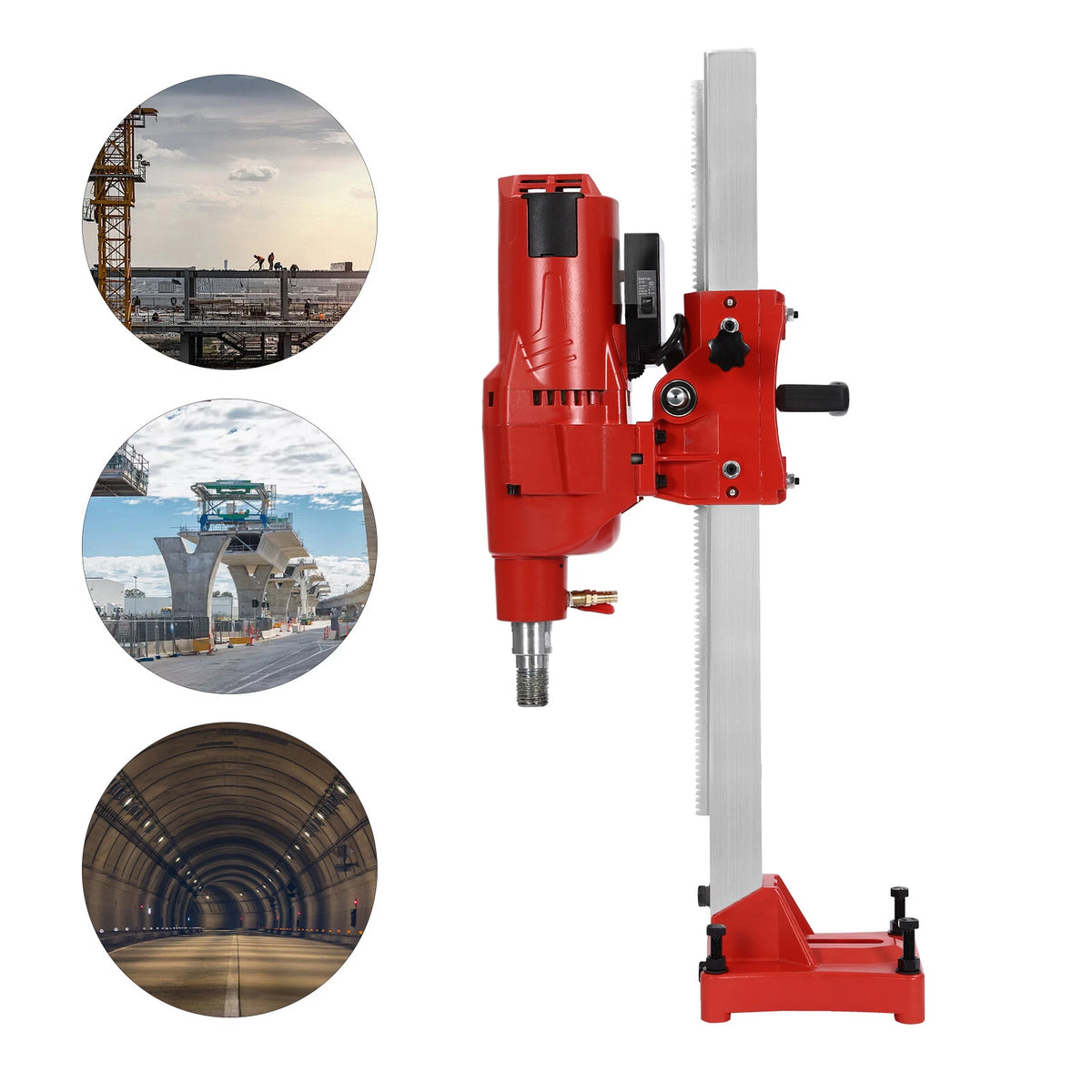 Diamond Core Drill Machine 4250W 500RPM Rust-proof