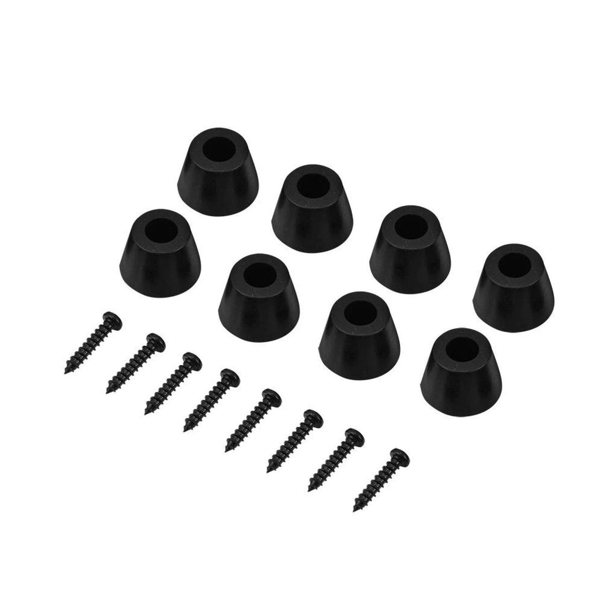 Set of 8 Rubber Feet Anti-Vibration Base Pad for Automotive Applications