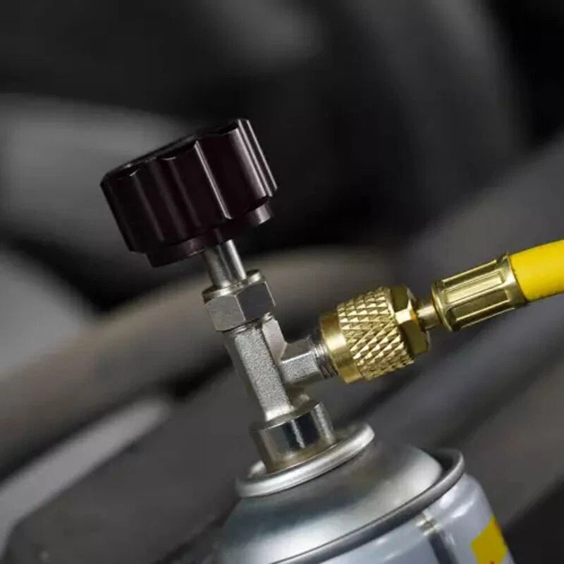 R134A Can Tap Adapter Valve Core for AC Freon Tank