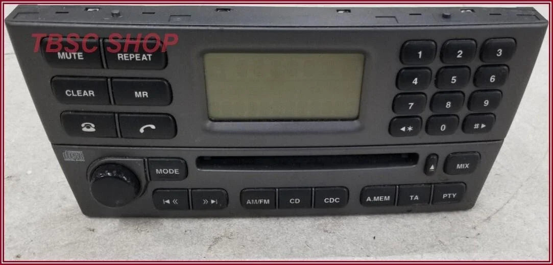 AM FM Radio CD Player for Jaguar X-Type (2004–2008) 4X43-18B876-AB