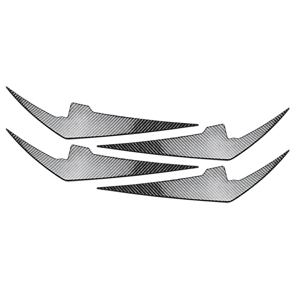 4X Front Bumper Side Spoiler Splitter for BMW 3 Series G20 G21 LCI M Sport (2023–2023)
