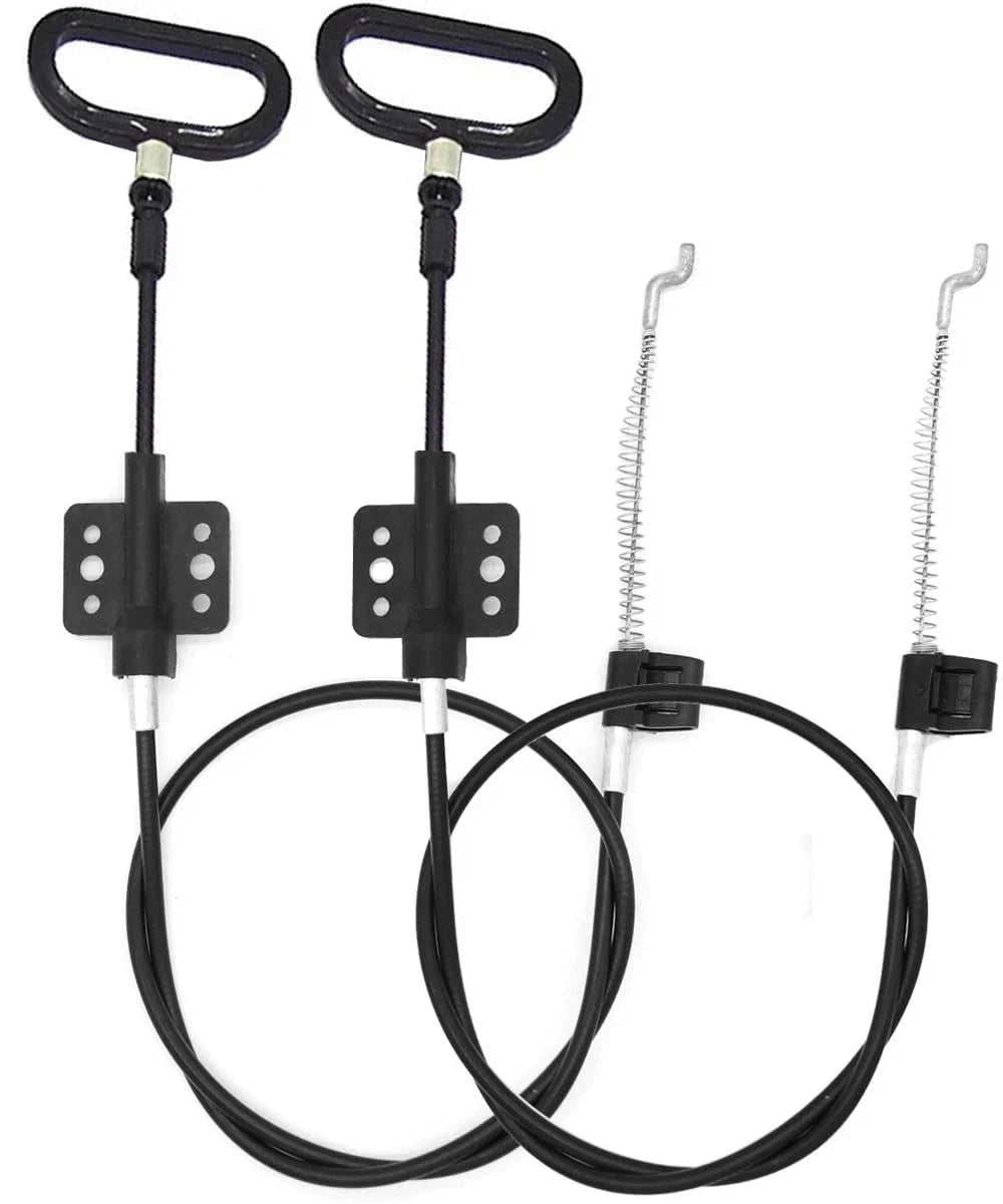 2Pcs Recliner D-Ring Cables for Ashley Recliners (Exposed 4.9" Total 33.7")