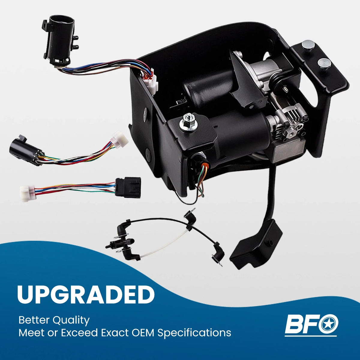 Air Suspension Compressor Pump 15254590 for GMC Chevrolet Cadillac (2008–2013)