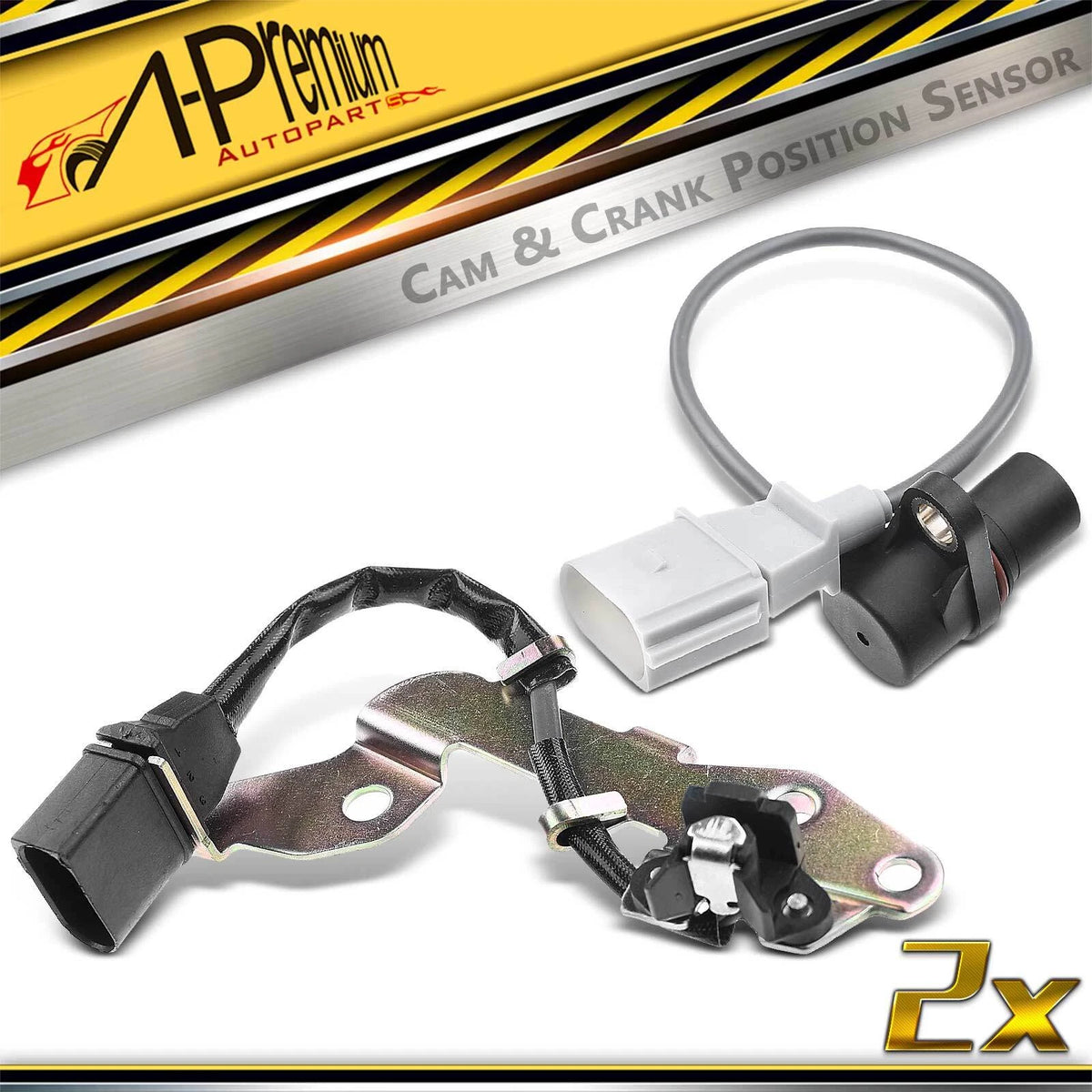 Camshaft & Crankshaft Position Sensor for VW Golf Beetle Jetta (1999–2005) - 1800456, 06905161B, 06A905161B, PC628, PC525