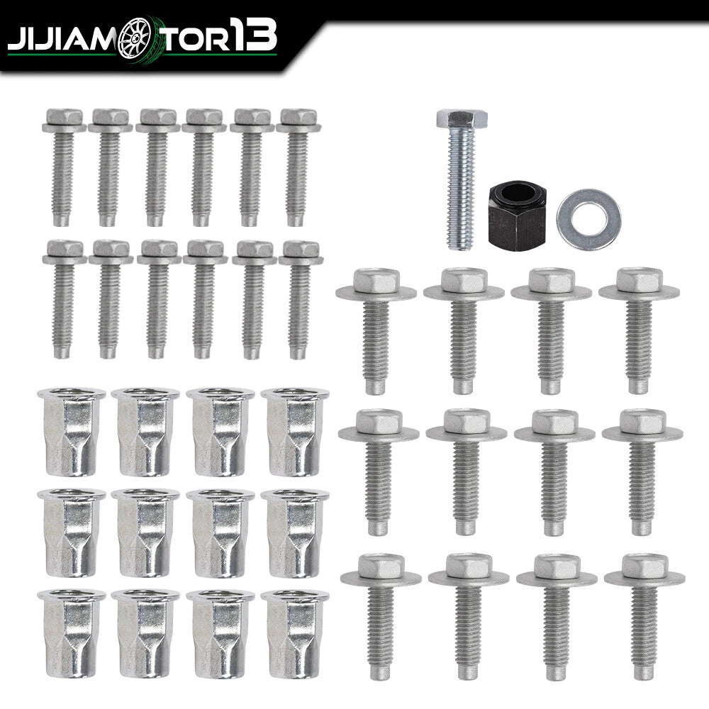Tubular Side Step Hardware Kit for RAM 1500 2500 3500 4500 5500 (2013–2019) J-02SBC3701AGY, 68193128AB, 68193128AA
