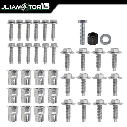 Tubular Side Step Hardware Kit for RAM 1500 2500 3500 4500 5500 (2013–2019) J-02SBC3701AGY, 68193128AB, 68193128AA