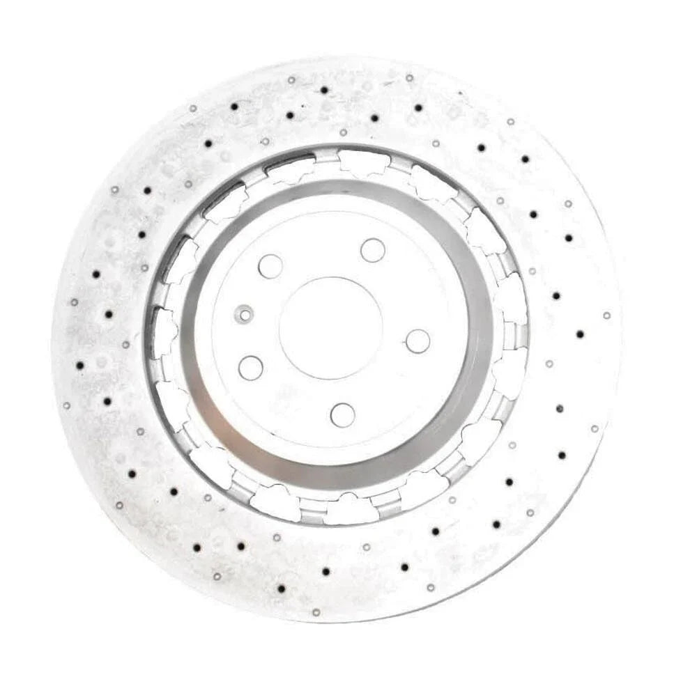 370mm Drilled Composite Disc Brake Rotor for Audi RS3 (2017–2021)