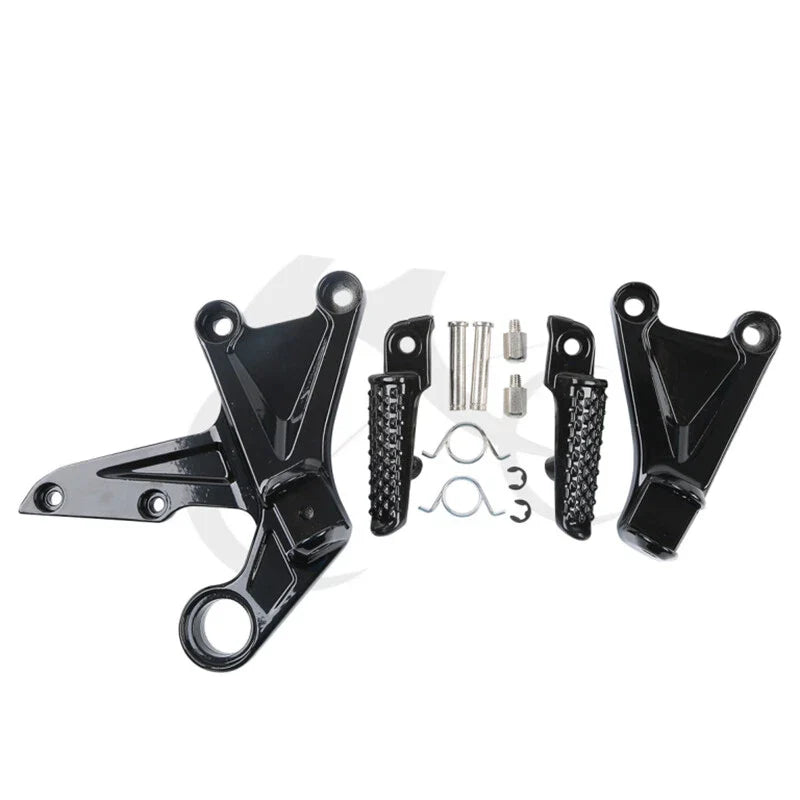 Front Rider Foot Pegs Bracket for Honda CBR1000RR (2008–2016) Black