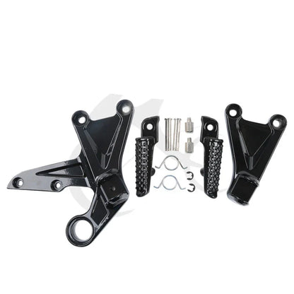 Front Rider Foot Pegs Bracket for Honda CBR1000RR (2008–2016) Black