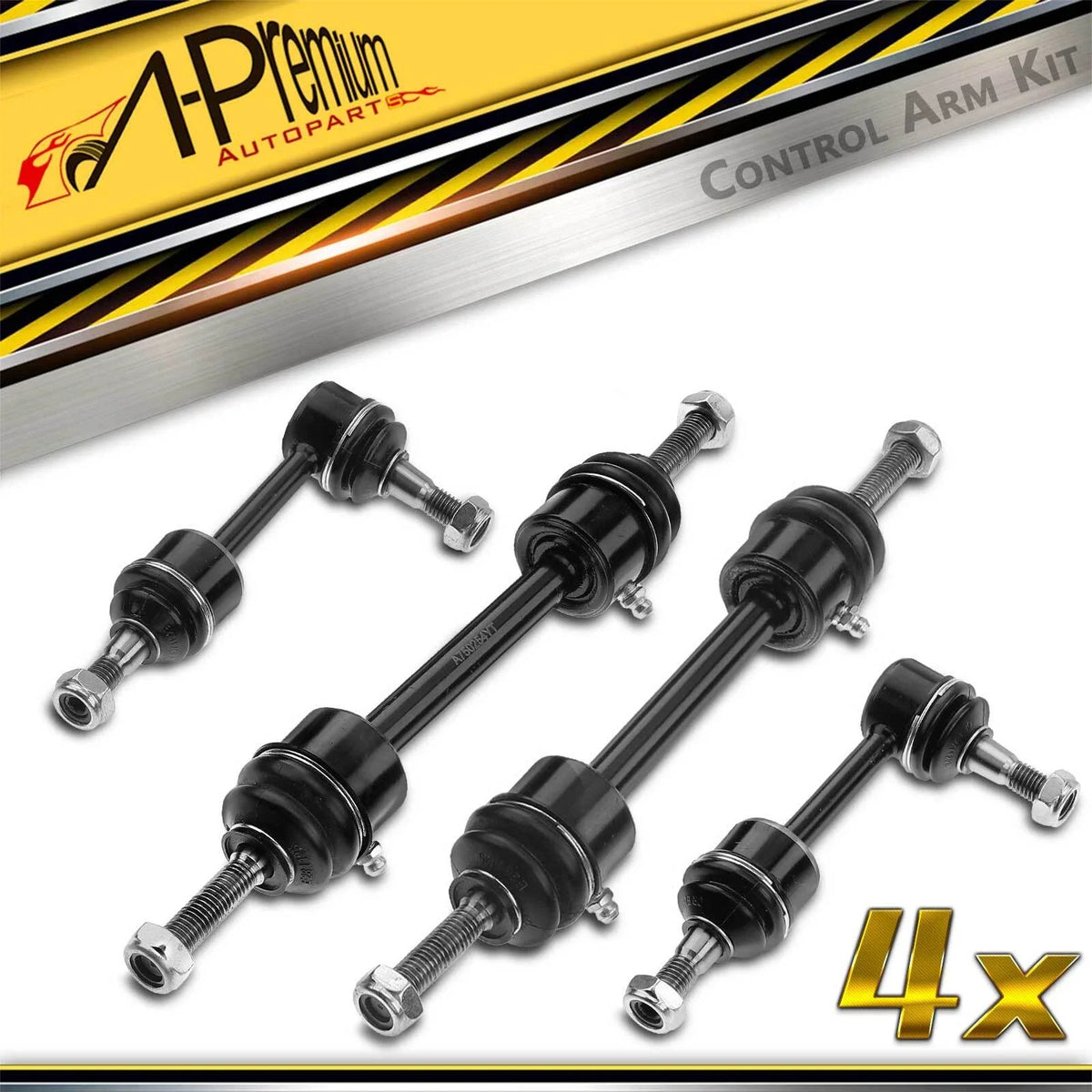 Set of 4 Stabilizer Bar Links for Dodge Viper (1996–2006, 2008–2010)