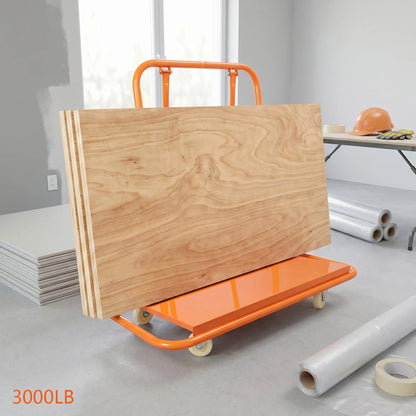 3000LBS Commercial Grade Drywall Cart Dolly for Handling Sheetrock