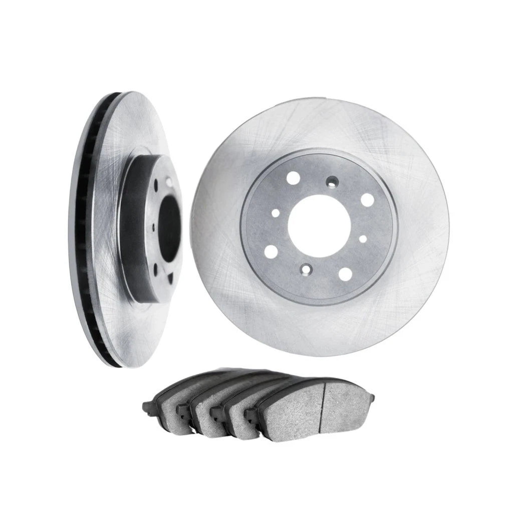 Brake Rotor Set for Toyota Corolla (1990–1992) ALX-PAU-DF-6502-76106-CLA1