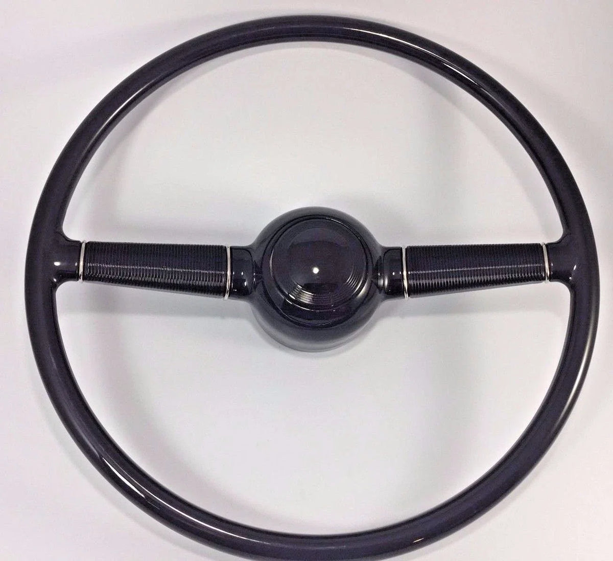 15 Inch Smooth Horn Steering Wheel for 1940 Ford Deluxe Style GM Column (1940–1940)
