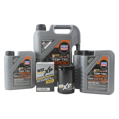 8L Liqui Moly Top Tec 4200 5W-30 Engine Oil Change Kit for Audi RS6 (2003–2010)