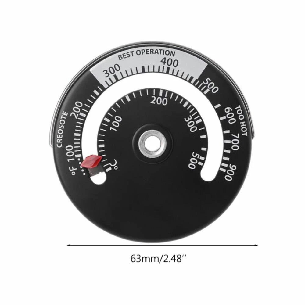 Temperature Gauge for Wood Stove Pipe