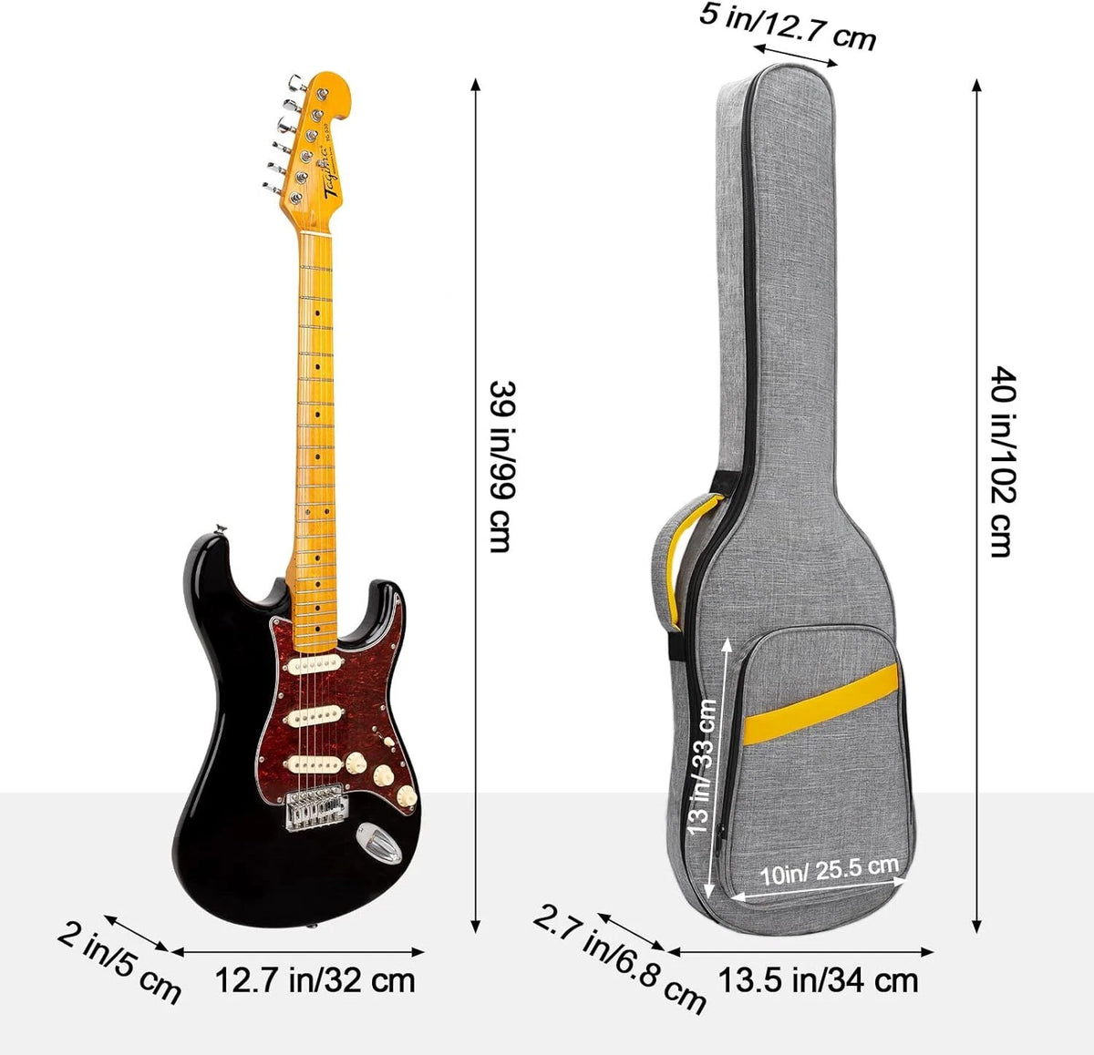 Electric Guitar Bag for 39 Inch Guitar (No Part Numbers)