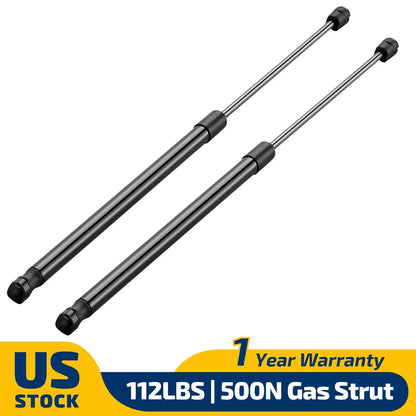 Gas Strut Shock 2X 112Lbs/498N 23 inch for Truck Camper Shell (C1615145, C1615146)