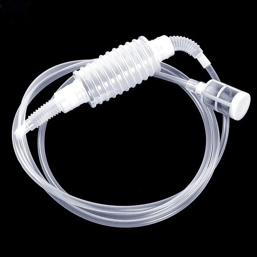 2m Brew Syphon Tube for Home Beer Siphon Filter (Clear)