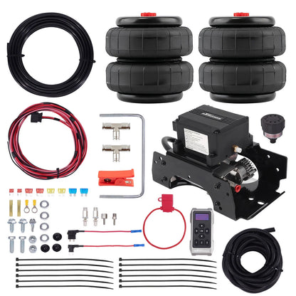 Wireless Air Shock Controller Kit + 2x Spring Bags for Dodge Ram 1500 2500
