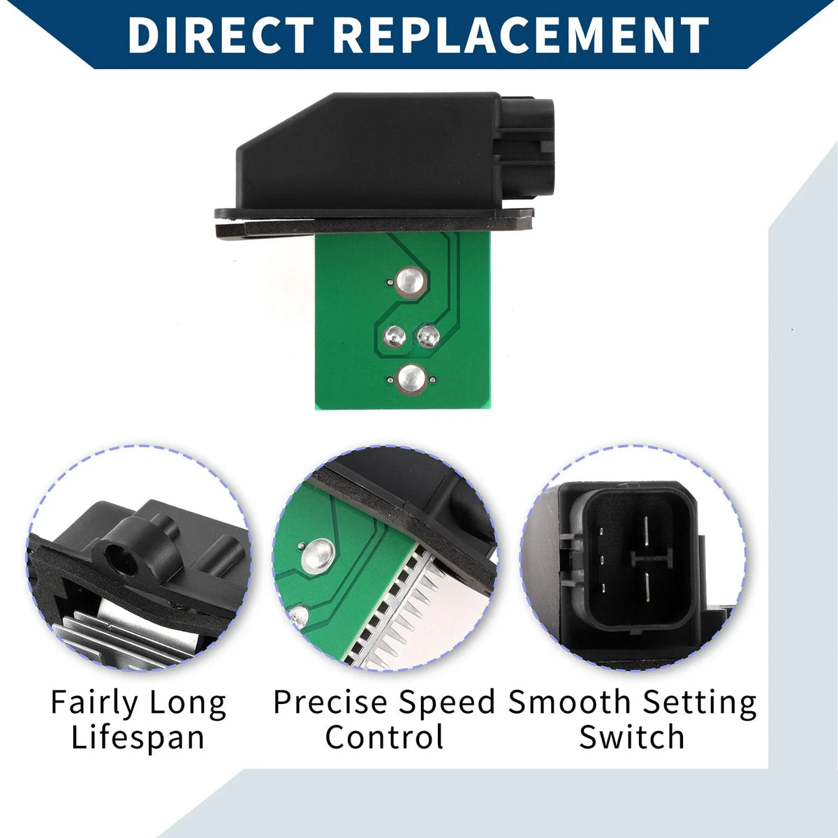 HVAC Blower Motor Resistor for Ford Crown Victoria (1998–2011)