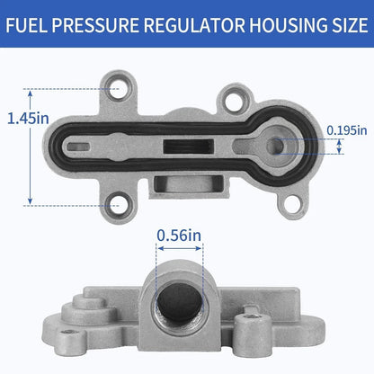 Blue Spring Fuel Pressure Regulator for Ford 6.0L Powerstroke (2003–2007)