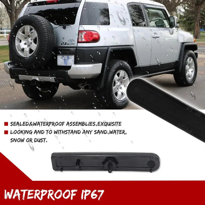 Bumper Reflector Set for Toyota FJ Cruiser (2007–2014) Black 2-Pcs