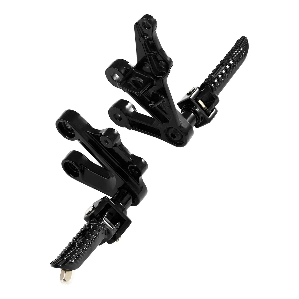 Footrests Peg Bracket Set for Suzuki GSXR1000 (2003–2004) Black
