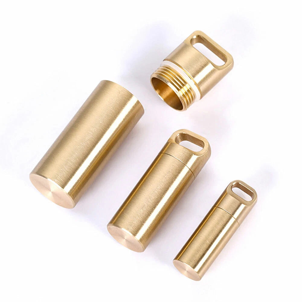 Bottle Holder Keychain for Mini Pill Box Case