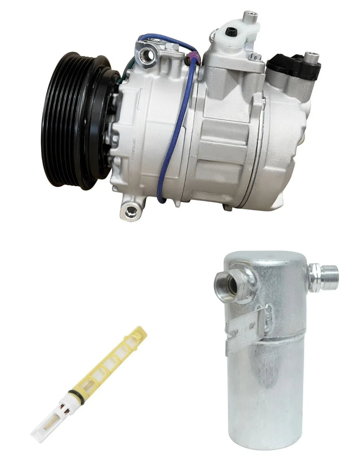 A C Compressor Kit Replacement for Audi S8 4.2L (2001–2001)