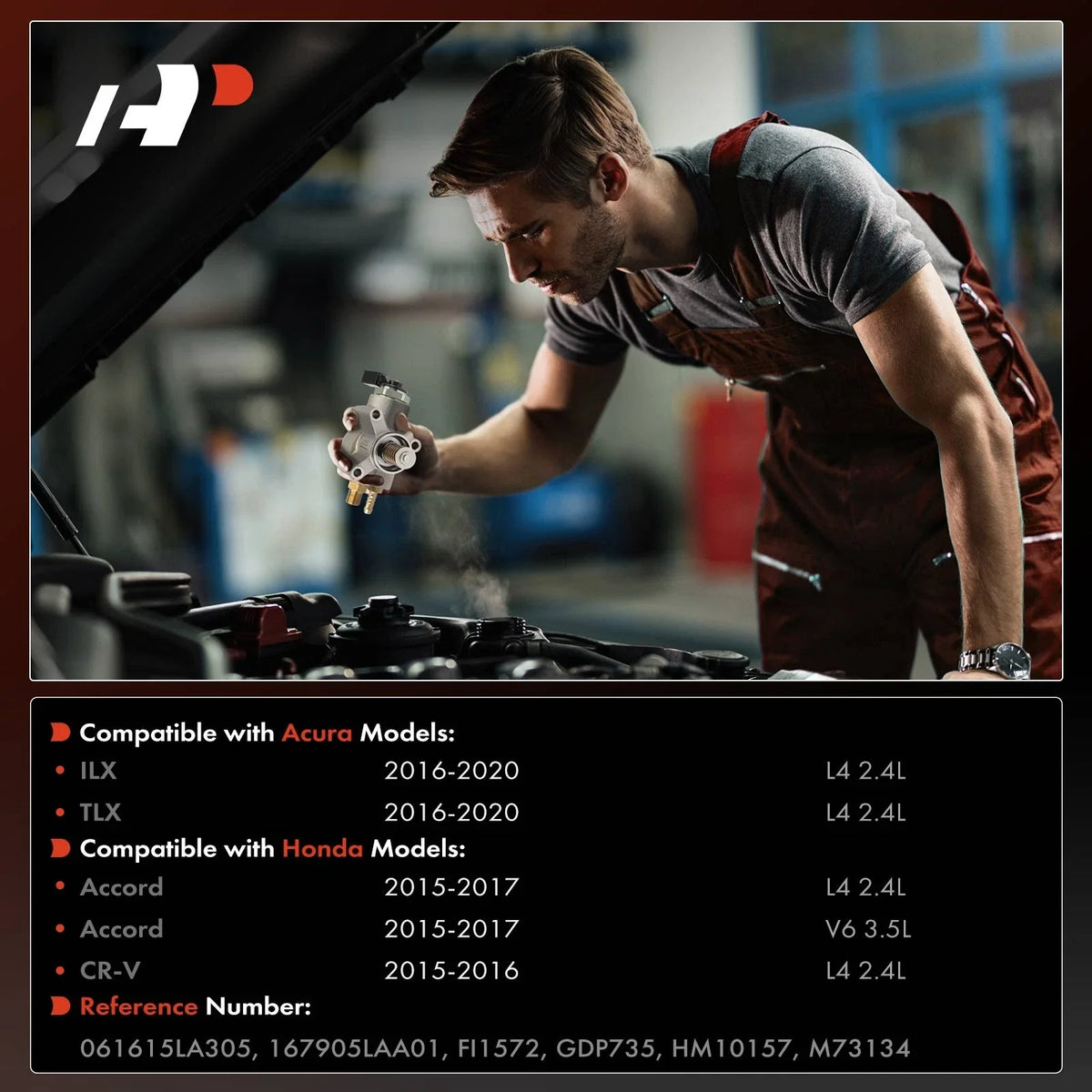 High Pressure Fuel Pump for Honda CR-V Accord (2015–2017)
