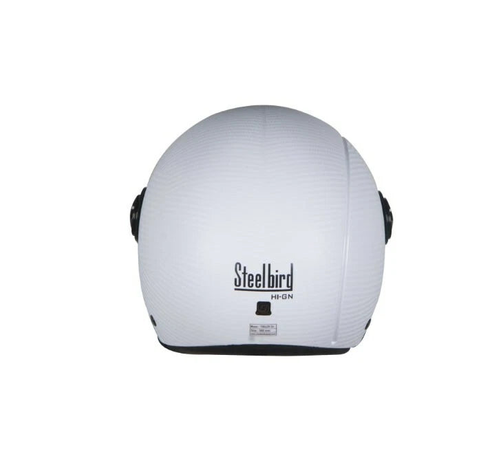 Frost Dashing White Open Face Smoke Visor Helmet for S Size 540MM